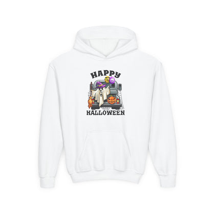 Youth Sweatshirt (Hoodie) - Halloween - Trunk or Treat, Happy Halloween