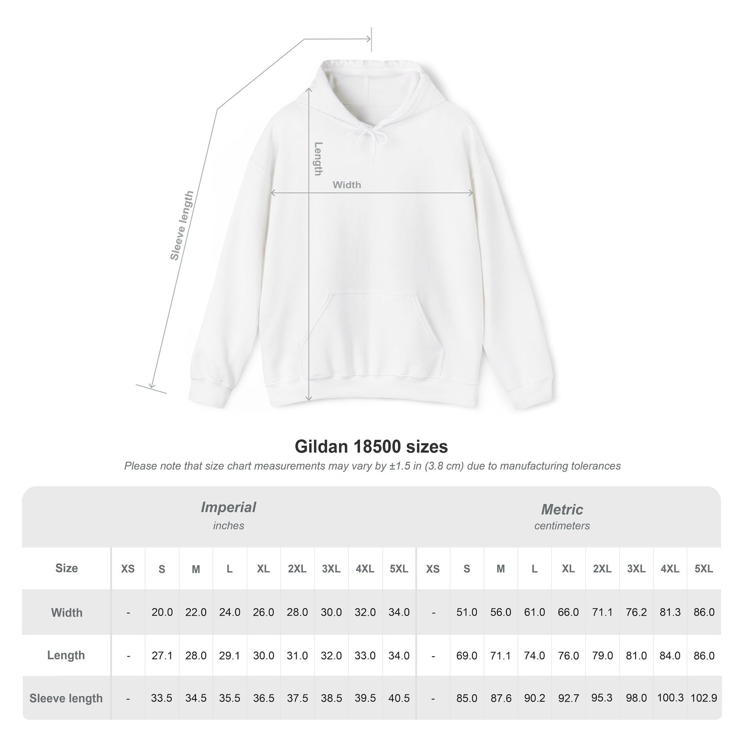 Unisex Heavy Blend Sweatshirt (Hoodie) - Breast Cancer - Love, Hope, Cure