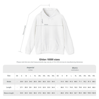 Unisex Heavy Blend Sweatshirt (Hoodie) - Breast Cancer - Love, Hope, Cure