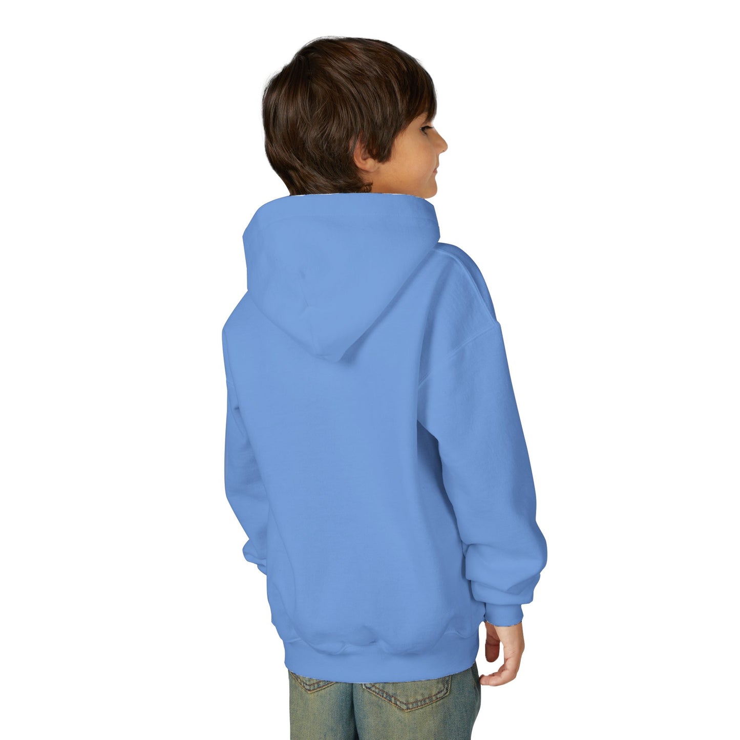 Youth Heavy Blend Hooded Sweatshirt: Gymnastics-Being upside down is my normal