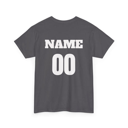 Hockey Dad T-Shirt — Personalized Player Name & Number | Travel Hockey Gift