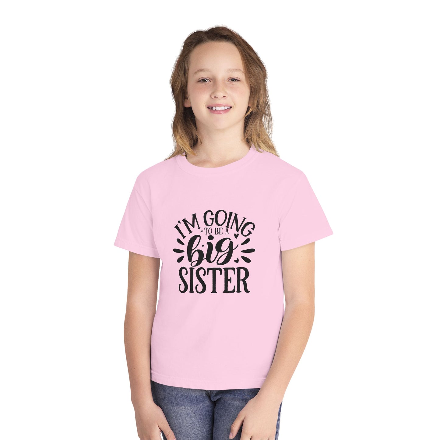 Youth Midweight TeeA: Big sister tshirt