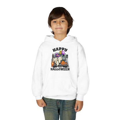Youth Sweatshirt (Hoodie) - Halloween - Trunk or Treat, Happy Halloween