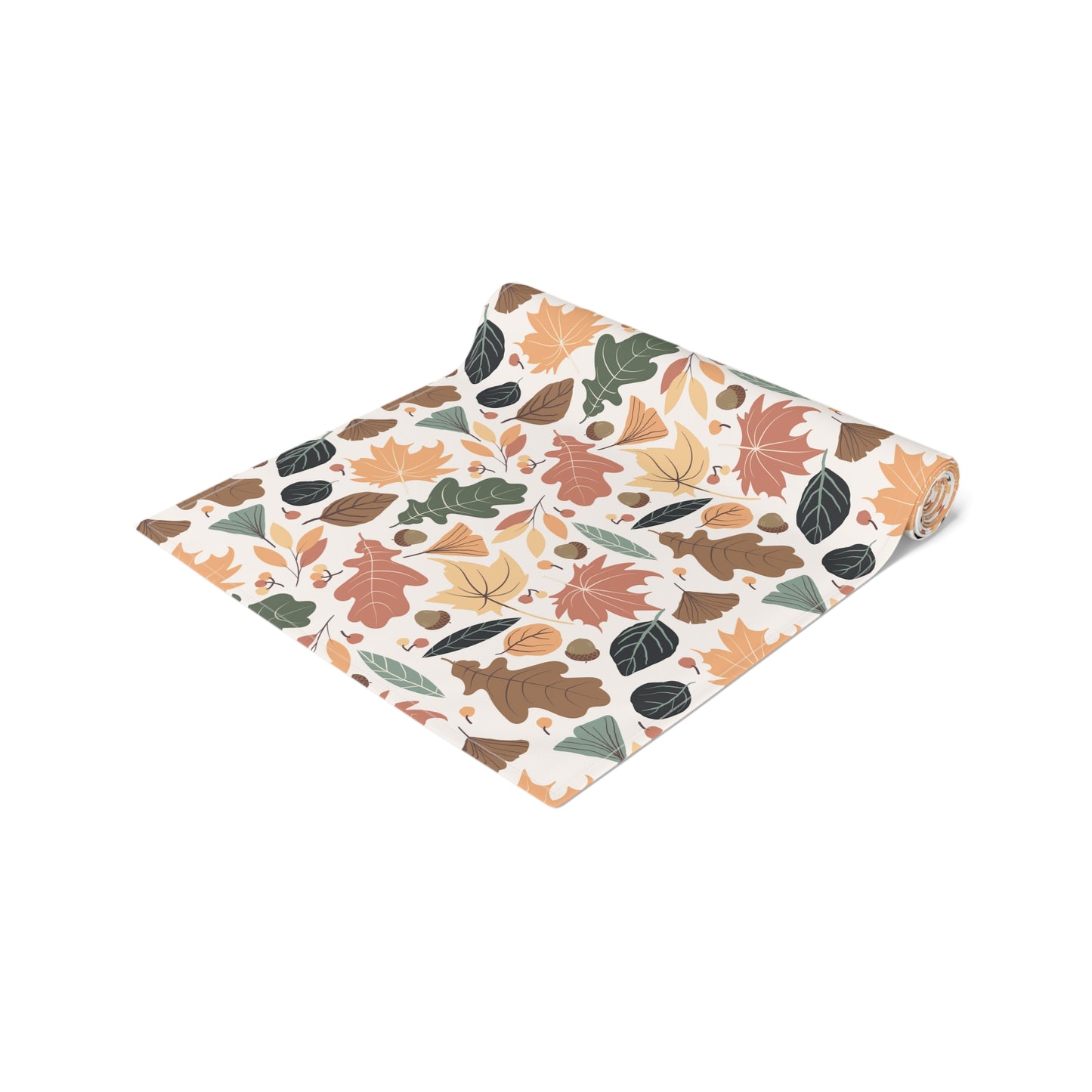 Table Runner (Cotton, Poly): Fall leaves