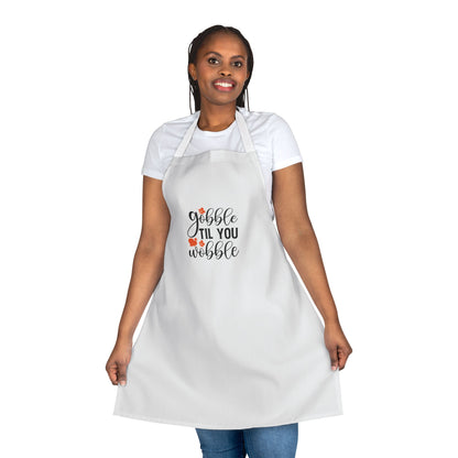 Thanksgiving Apron – “Gobble Til You Wobble”