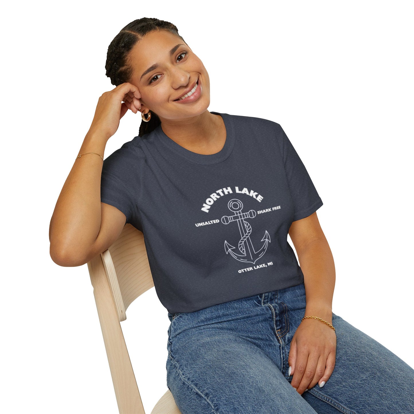 North Lake T-Shirt - Anchor Graphic