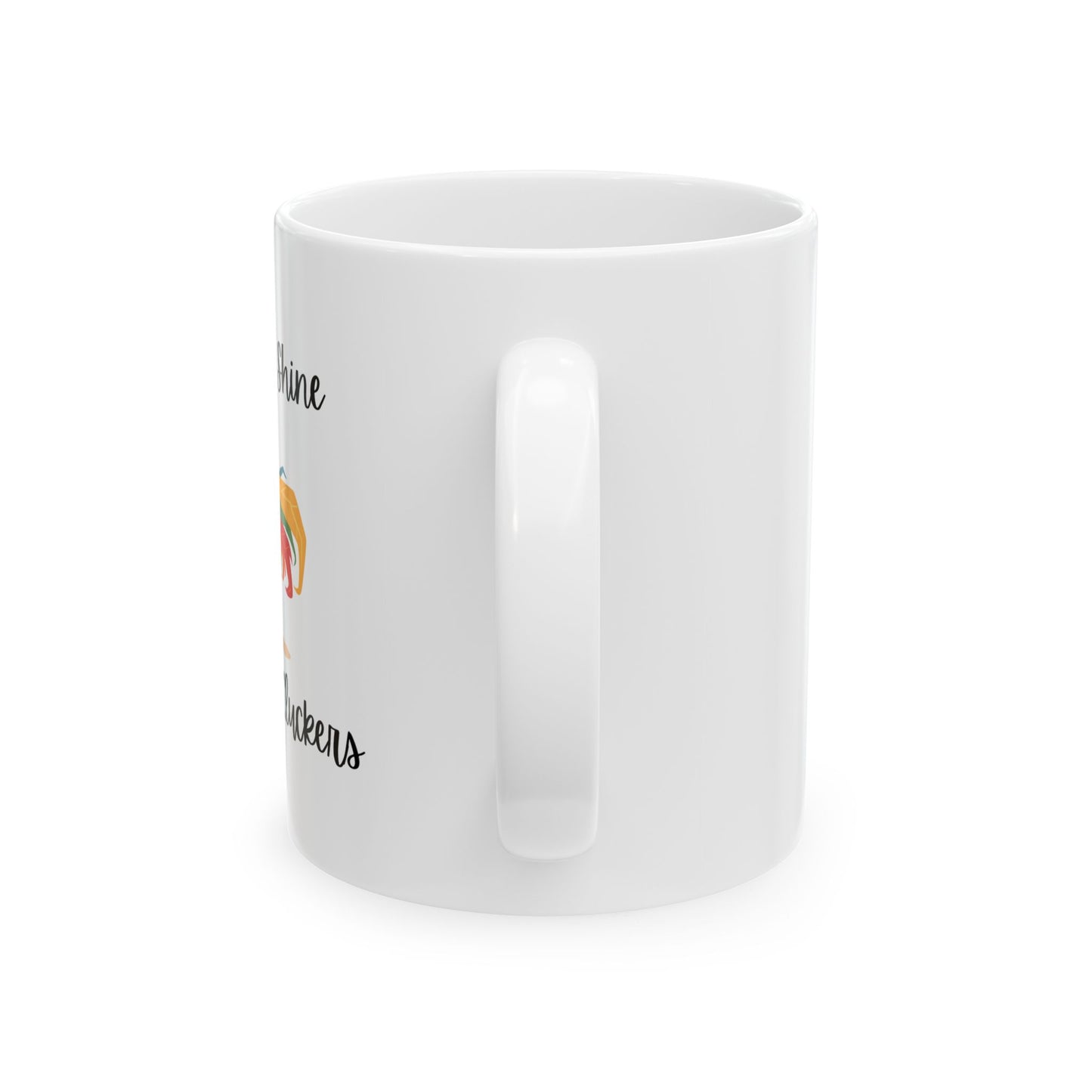 Ceramic Mug, (11oz, 15oz): Rise & Shine Rooster