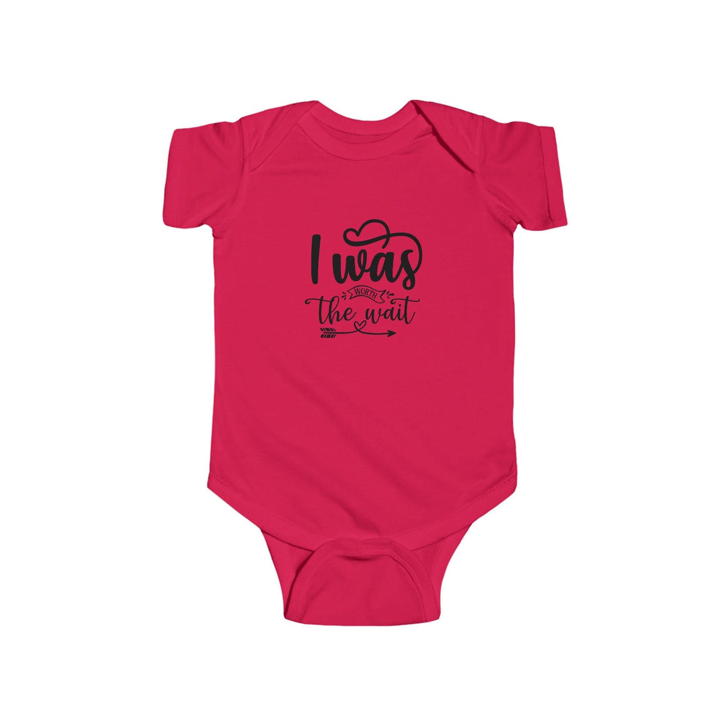 Infant Fine Jersey Onesie: Worth the wait onesie