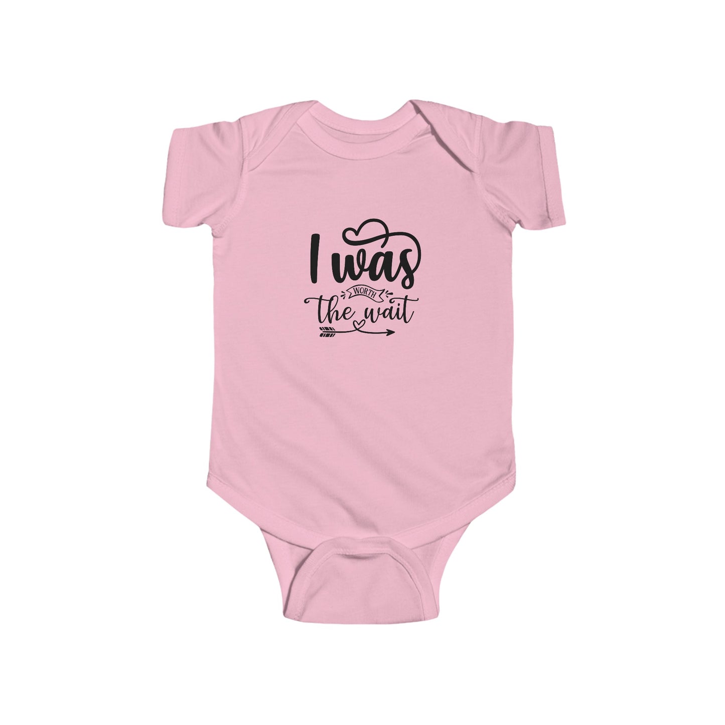 Infant Fine Jersey Onesie: Worth the wait onesie