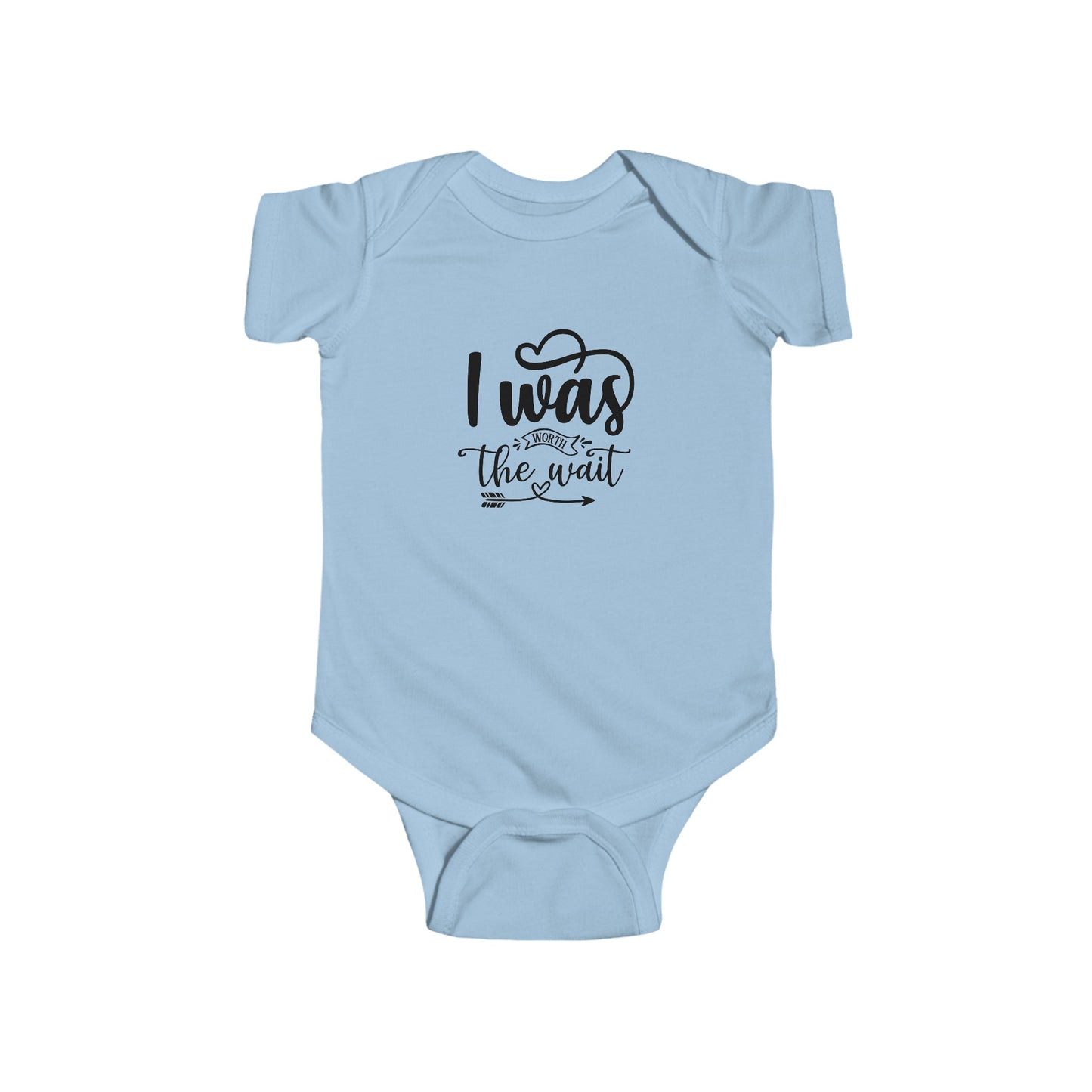 Infant Fine Jersey Onesie: Worth the wait onesie