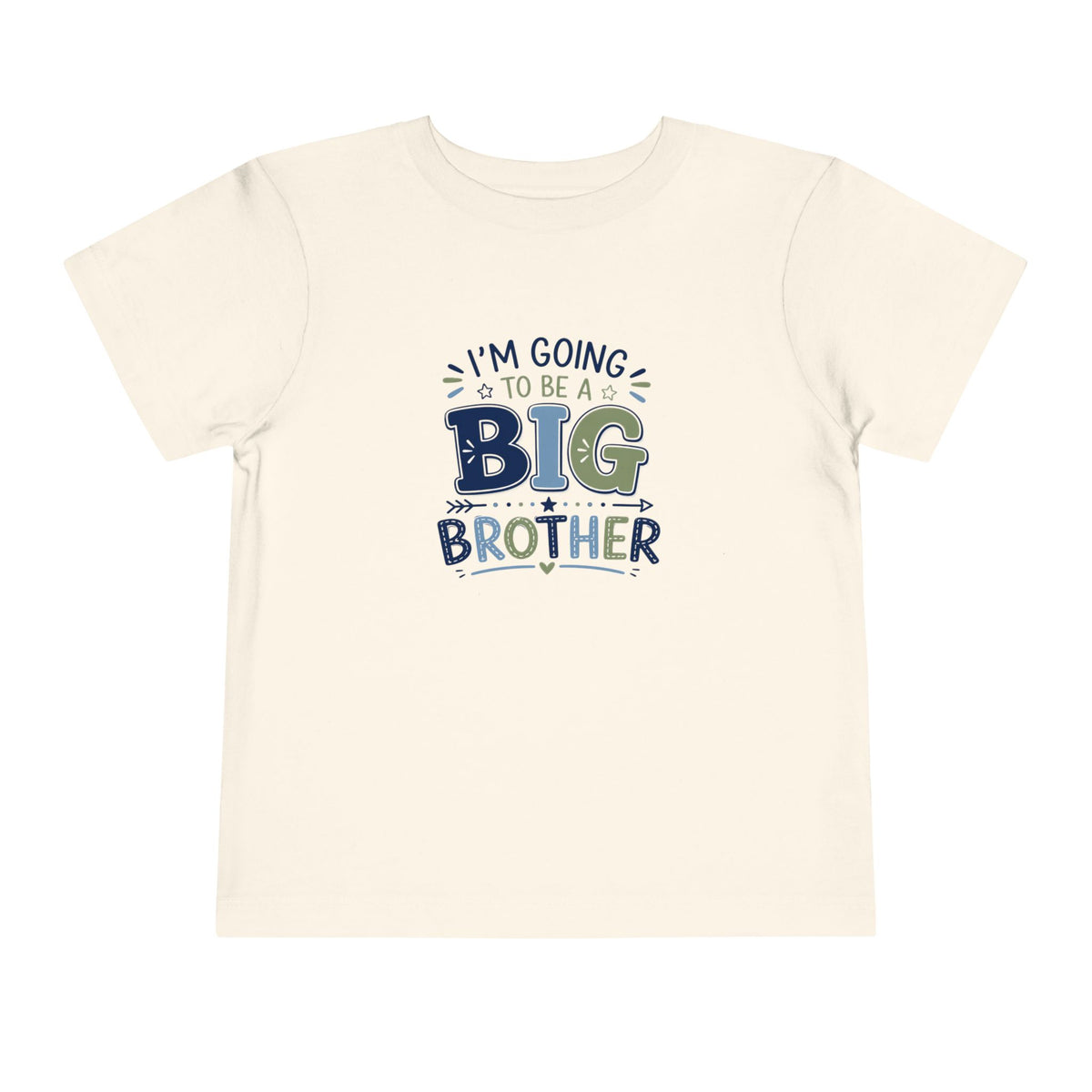 Toddler T-Shirt — I’m Going to Be a Big Brother