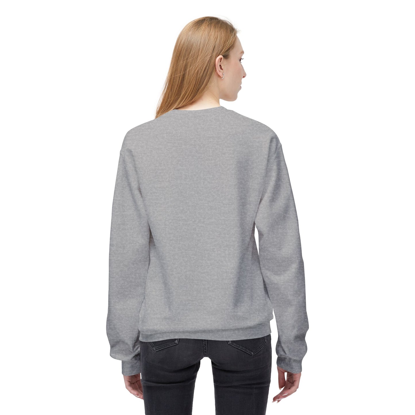 North Lake Crewneck Sweatshirt - Vintage Sunset Graphic