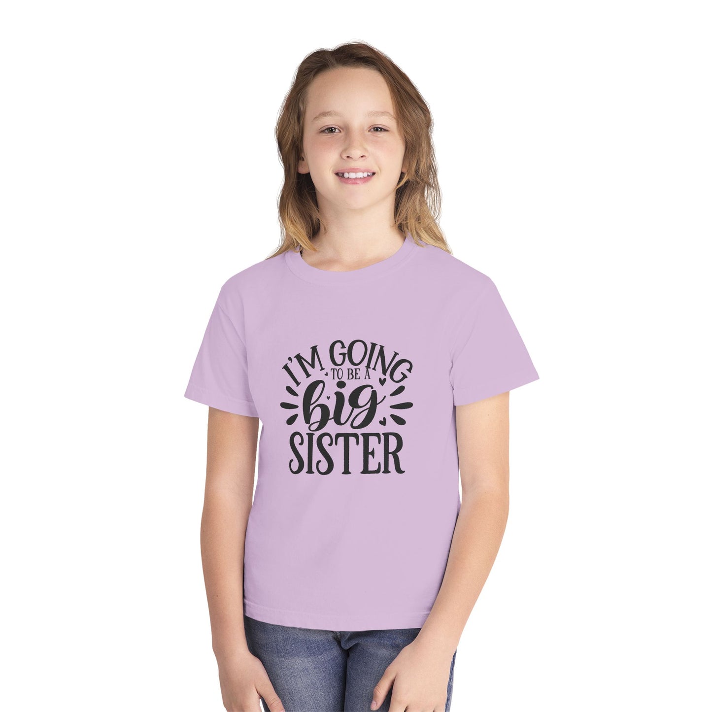 Youth Midweight TeeA: Big sister tshirt