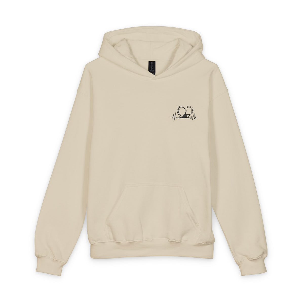 Youth Sweatshirt (Hoodie) - Gymnastics - Heartbeat
