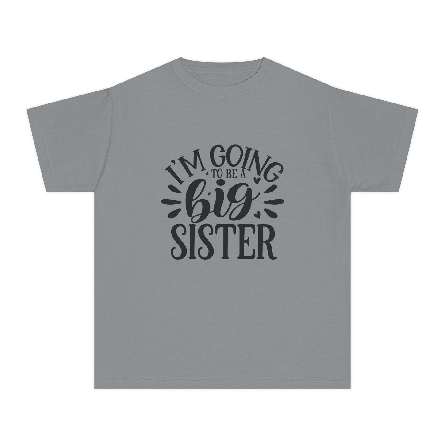 Youth Midweight TeeA: Big sister tshirt