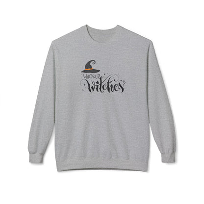 Unisex Heavy Blend Sweatshirt (Crewneck) - Halloween - What's Up Witches?