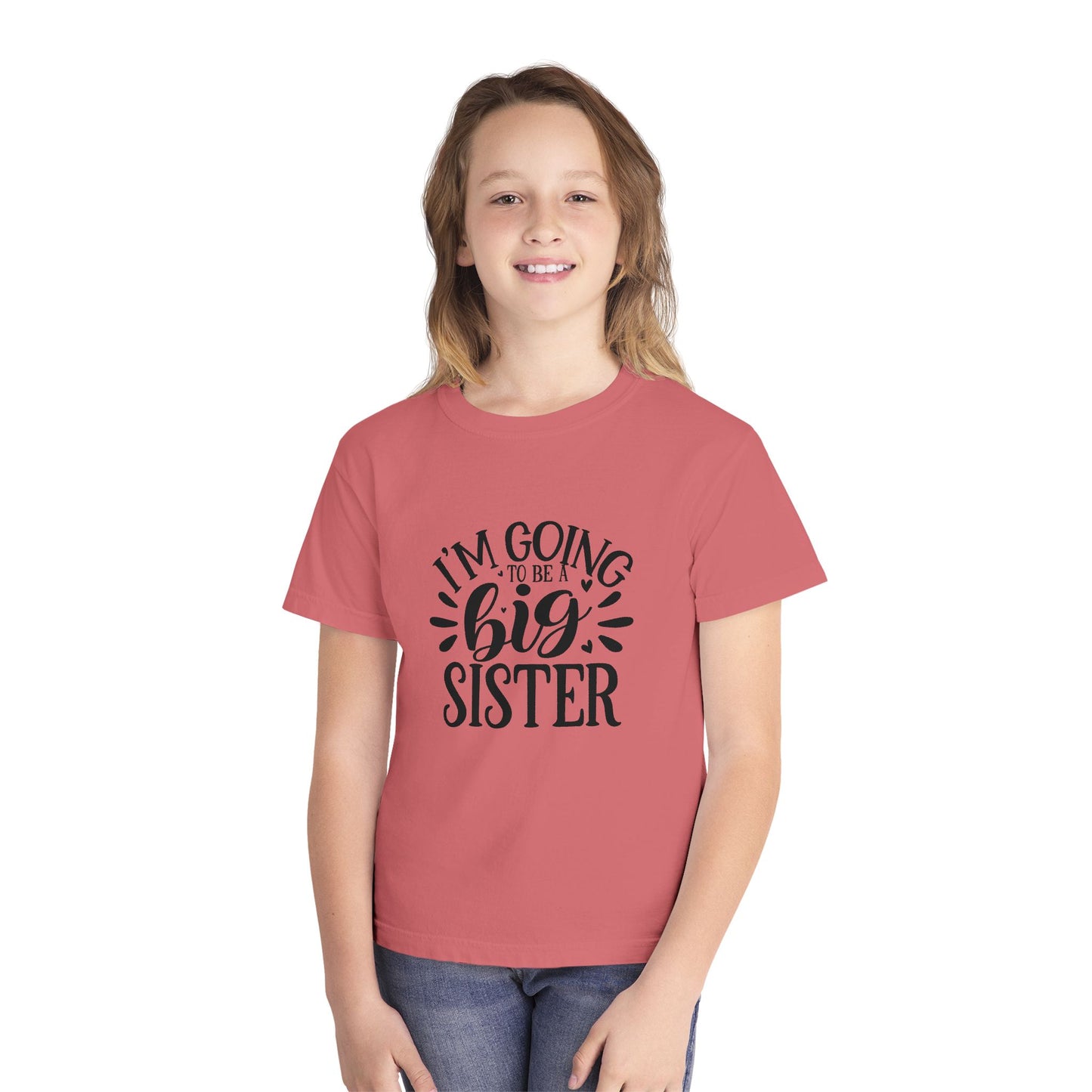 Youth Midweight TeeA: Big sister tshirt