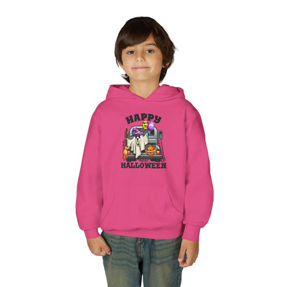 Youth Sweatshirt (Hoodie) - Halloween - Trunk or Treat, Happy Halloween