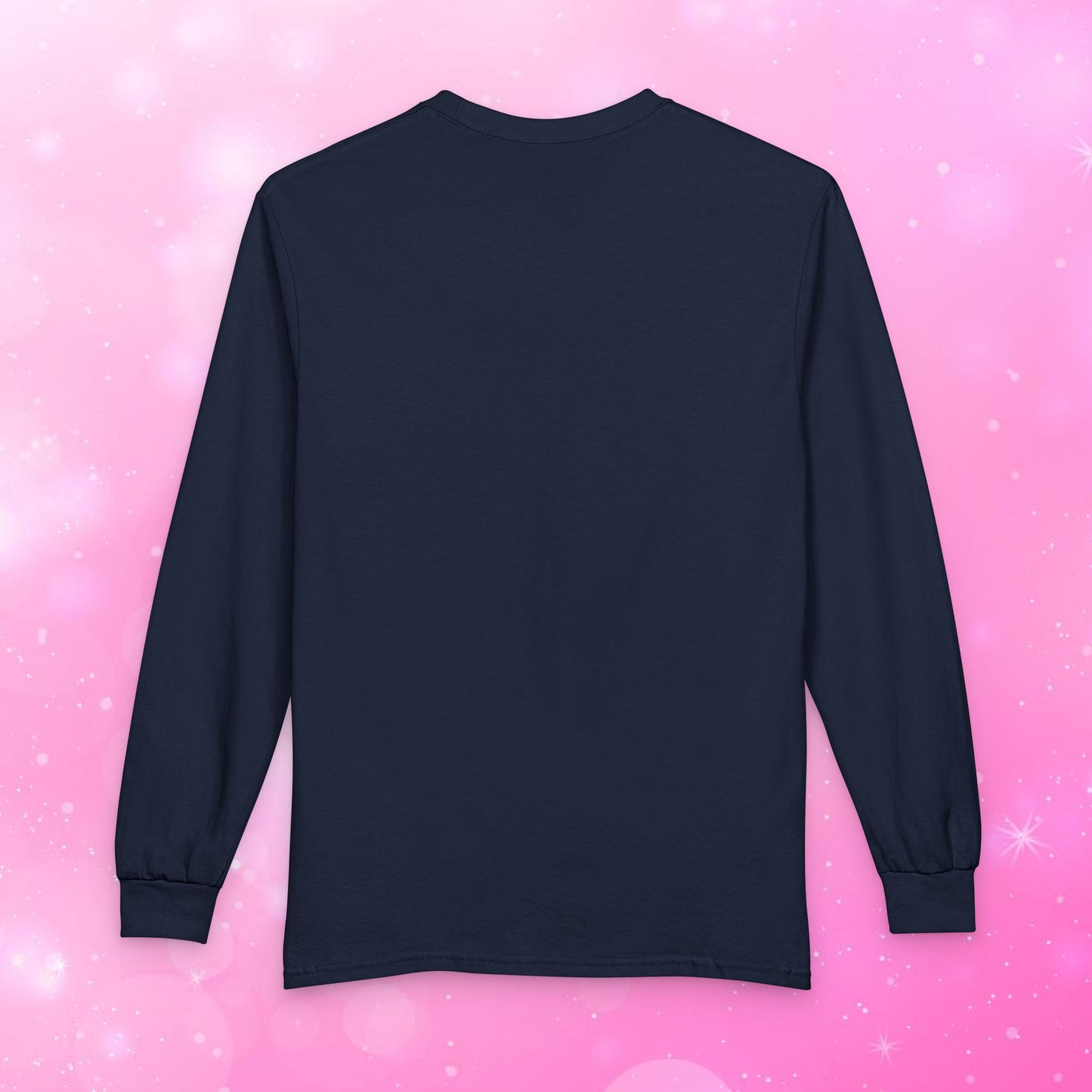 Unisex Long Sleeve Tee - Breast Cancer Awareness Rainbow