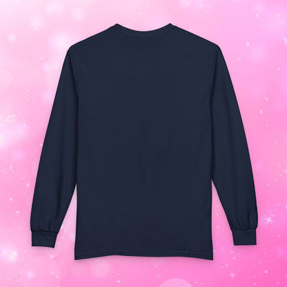 Unisex Long Sleeve Tee - Breast Cancer Awareness Rainbow