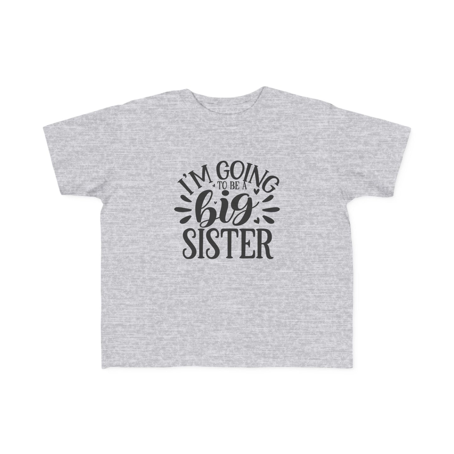 Toddler's Fine Jersey Tee: Big sister tshirt