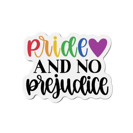 Die-Cut Magnet: Pride and No Prejudice