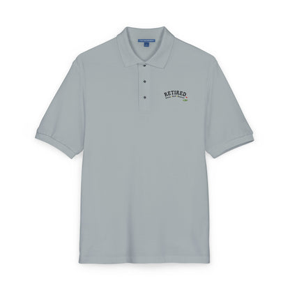 Embroidered Polo Shirt - RETIRED - Sleep, Golf, Repeat
