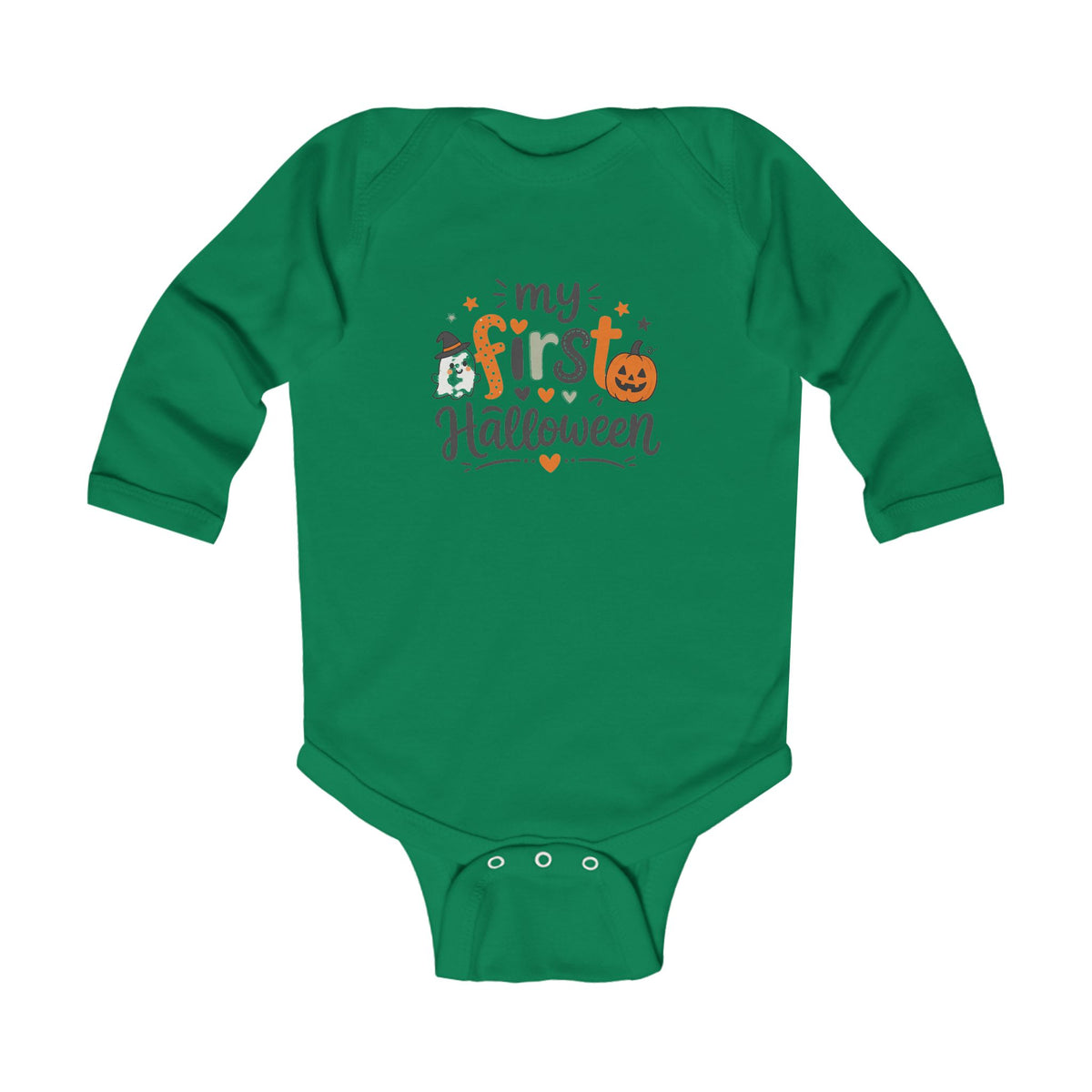 Infant Long-sleeved Onesie - Halloween - My First Halloween