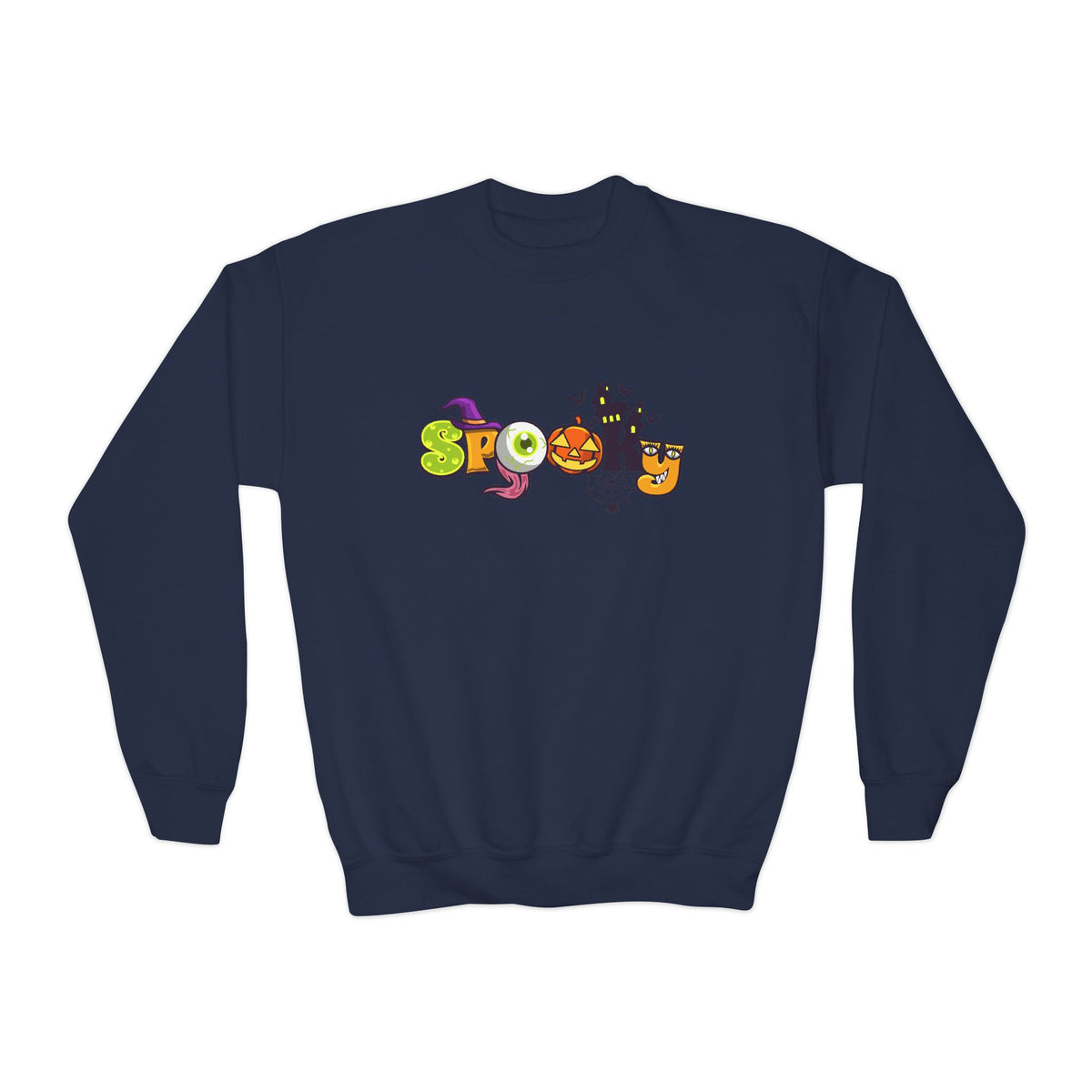 Youth Sweatshirt (Crewneck) - Halloween - Spooky