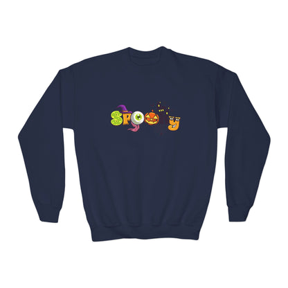 Youth Sweatshirt (Crewneck) - Halloween - Spooky