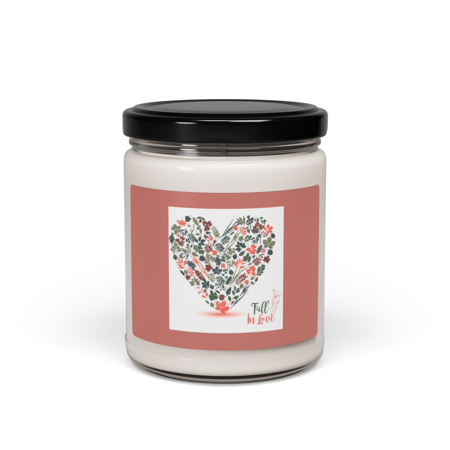 Scented Soy Candle, 9oz: Fall in Love (Heart)