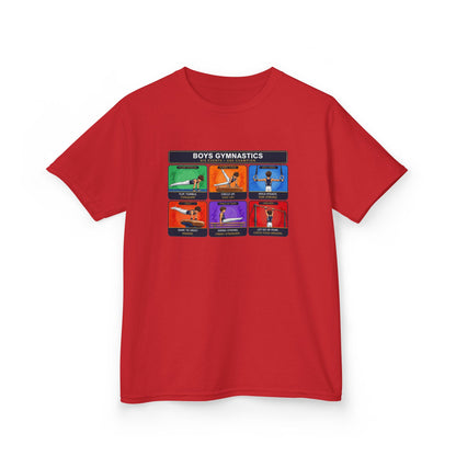 Boys Gymnastics T-Shirt | Six Events One Champion Shirt | Male Gymnast Gift