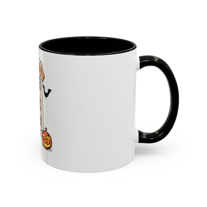 Ceramic Mug (11oz & 15oz) - Halloween - Lick or Treat Dog Graphic