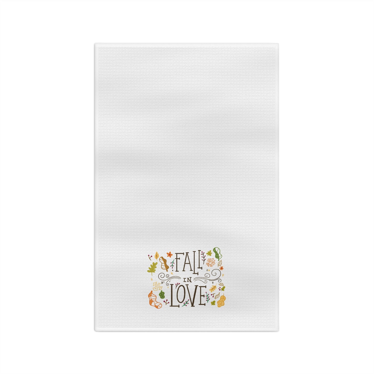 Microfiber Tea Towel: Fall in Love