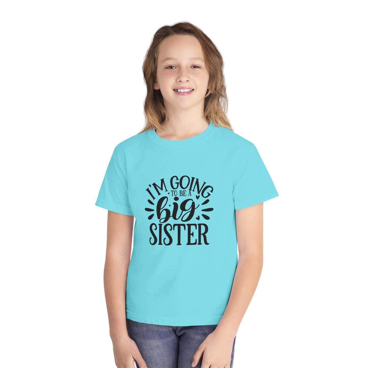 Youth Midweight TeeA: Big sister tshirt