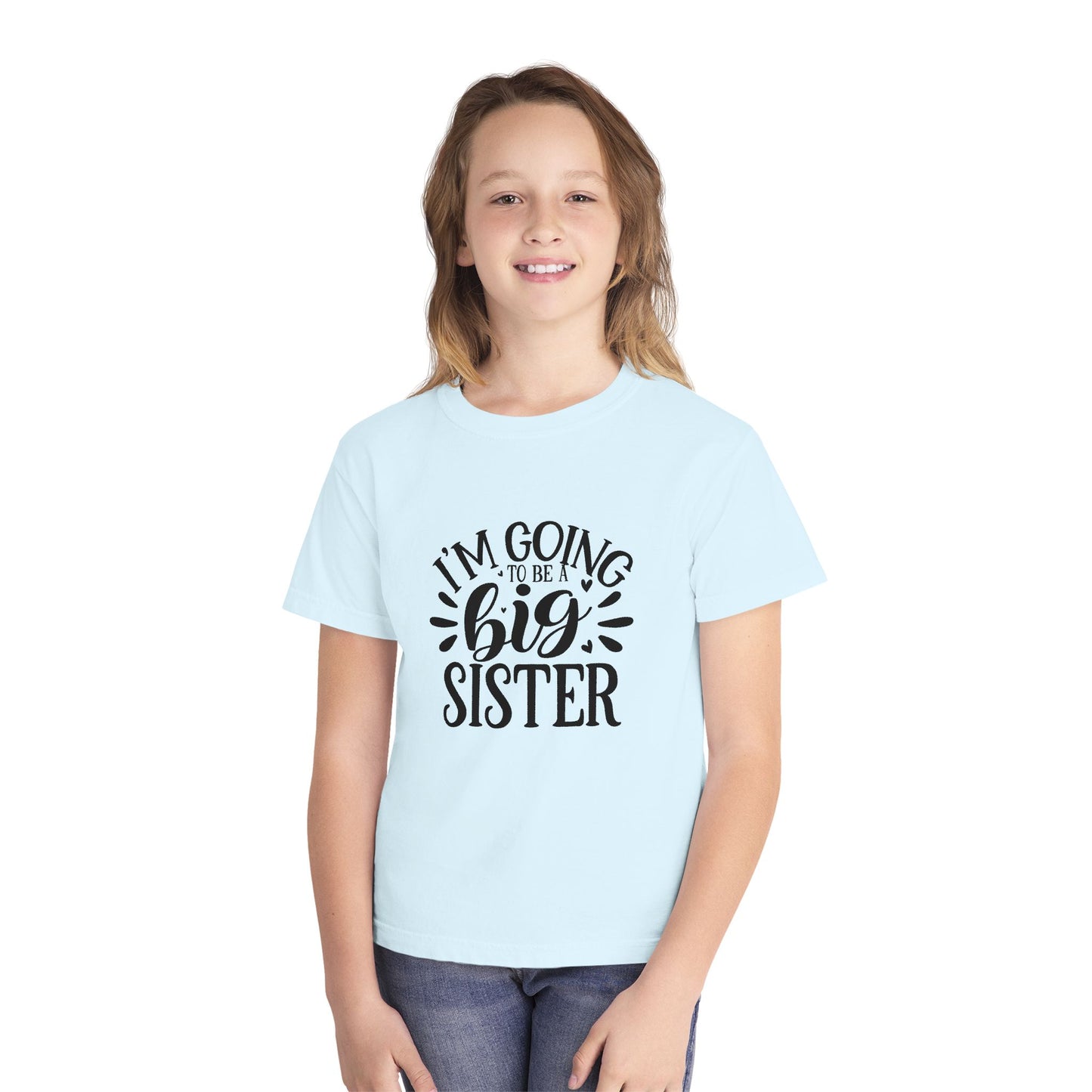 Youth Midweight TeeA: Big sister tshirt