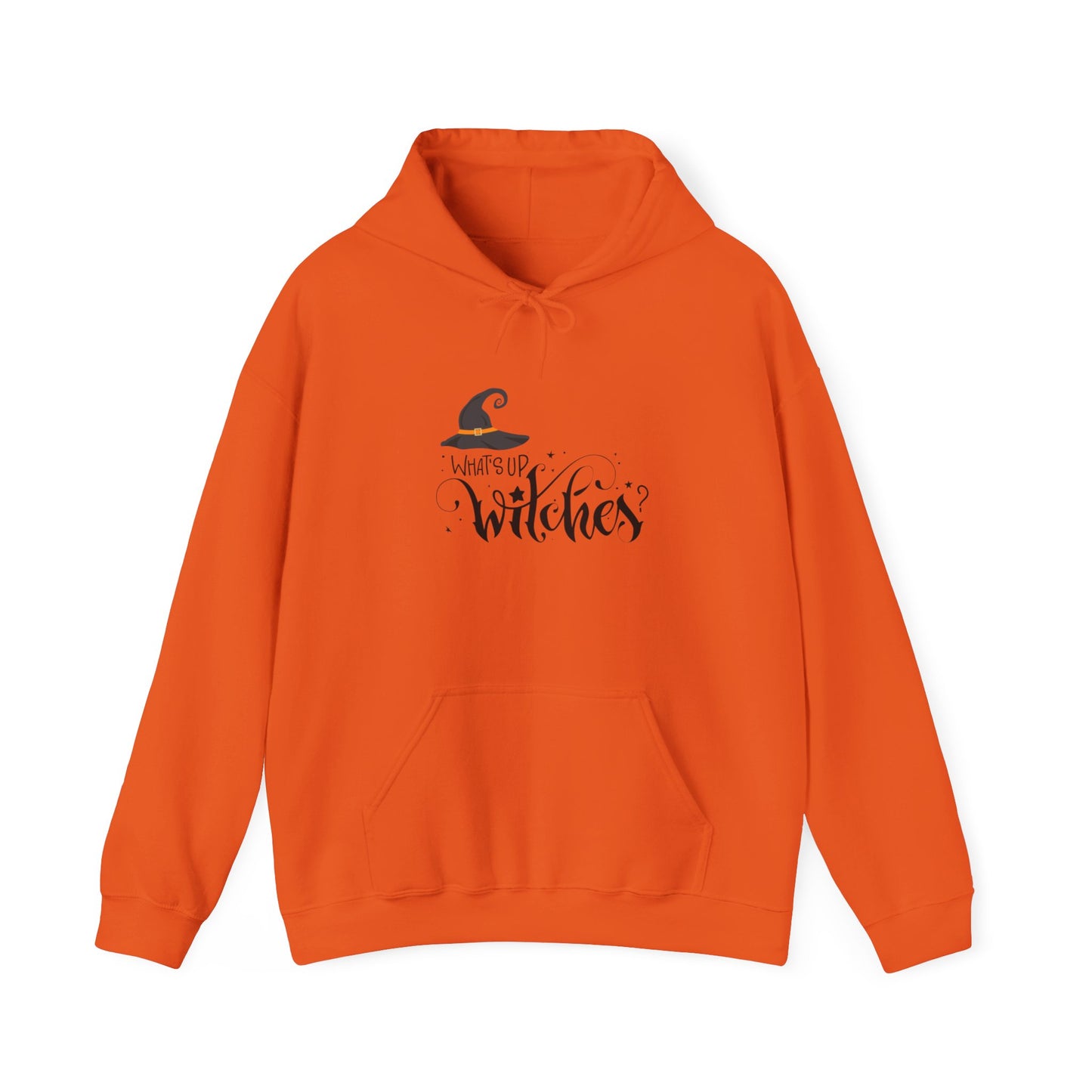 Unisex Heavy Blend™ Hooded Sweatshirt: What's up witches?