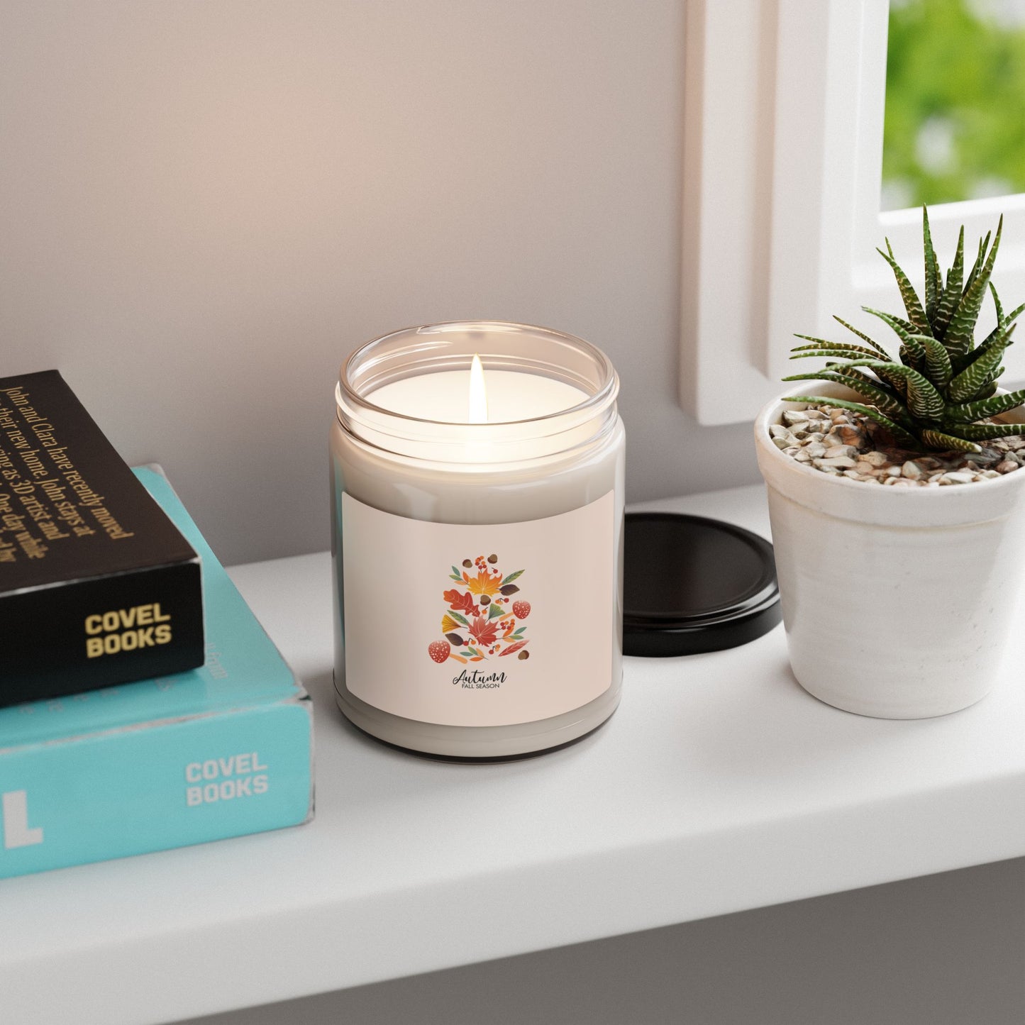 Scented Soy Candle, 9oz: Autumn Fall Season