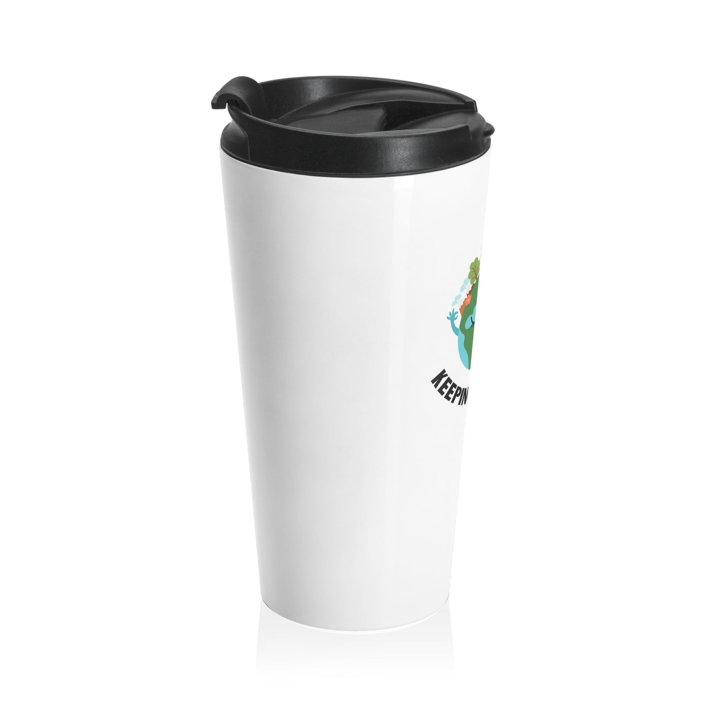 Stainless Steel Travel Mug: Keeping it Green!