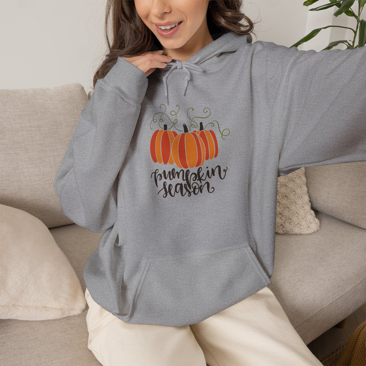 Unisex Heavy Blend Sweatshirt (Hoodie) - Fall Season - Pumpkin Season