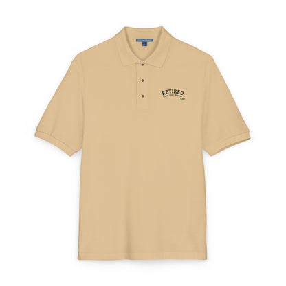 Embroidered Polo Shirt - RETIRED - Sleep, Golf, Repeat