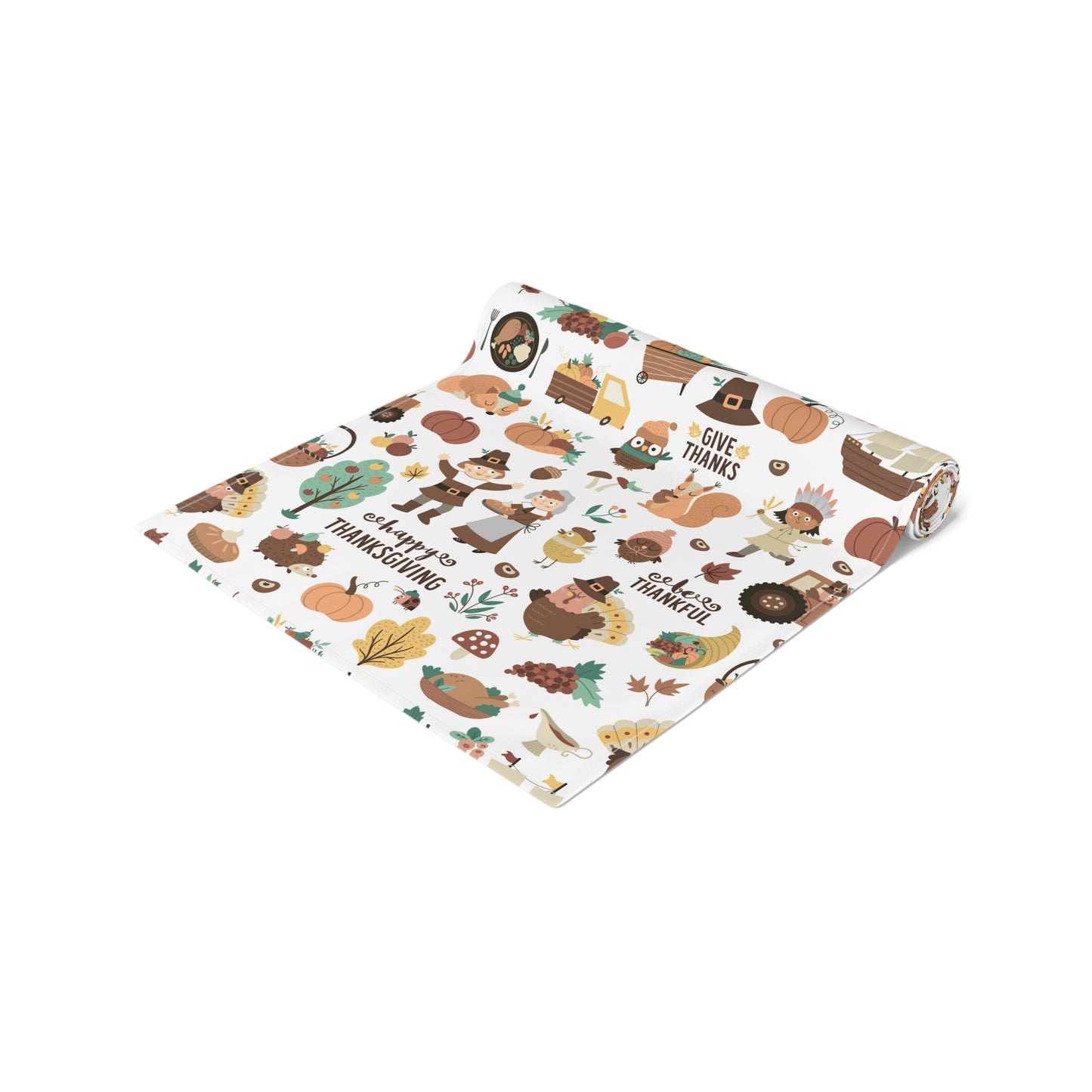 Table Runner — Thanksgiving Pilgrims