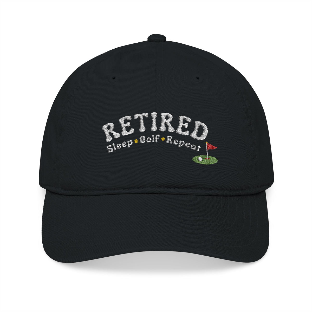 Baseball Cap - RETIRED - Sleep, Golf, Repeat