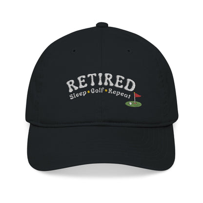 Baseball Cap - RETIRED - Sleep, Golf, Repeat