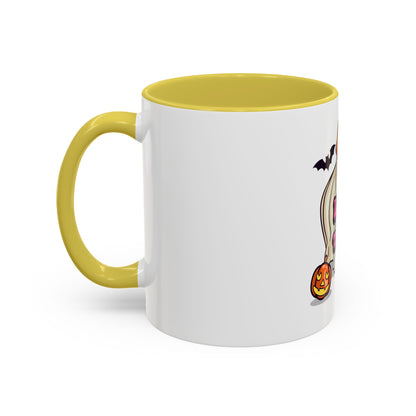 Ceramic Mug (11oz & 15oz) - Halloween - Lick or Treat Dog Graphic