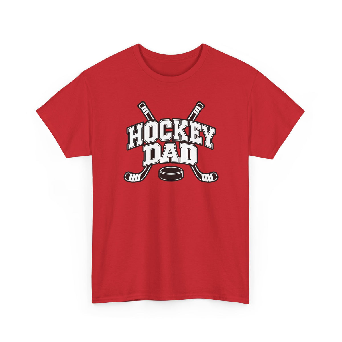 Hockey Dad T-Shirt — Personalized Player Name & Number | Travel Hockey Gift