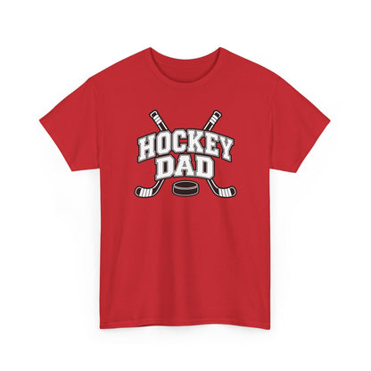 Hockey Dad T-Shirt — Personalized Player Name & Number | Travel Hockey Gift