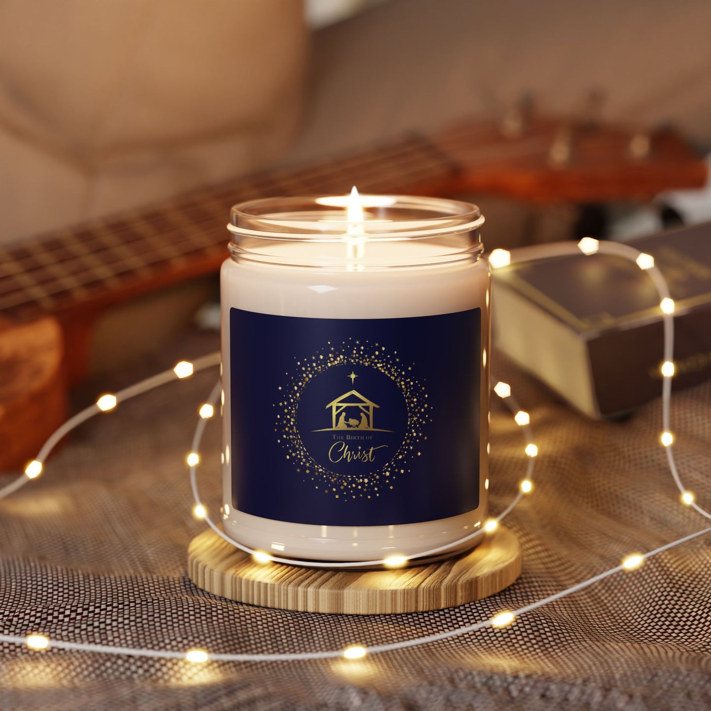 Scented Soy Candle, 9oz: The Birth of Christ