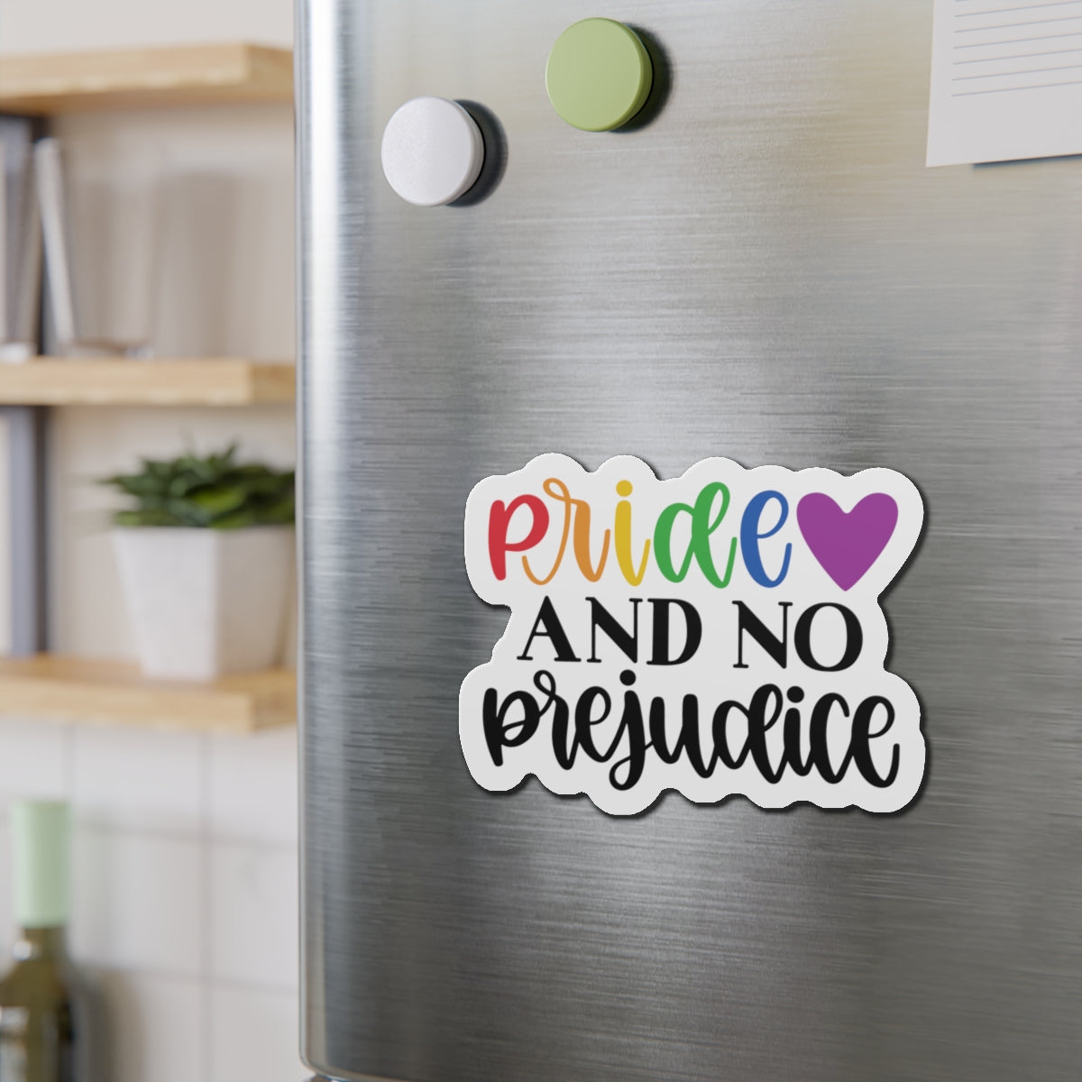 Die-Cut Magnet: Pride and No Prejudice