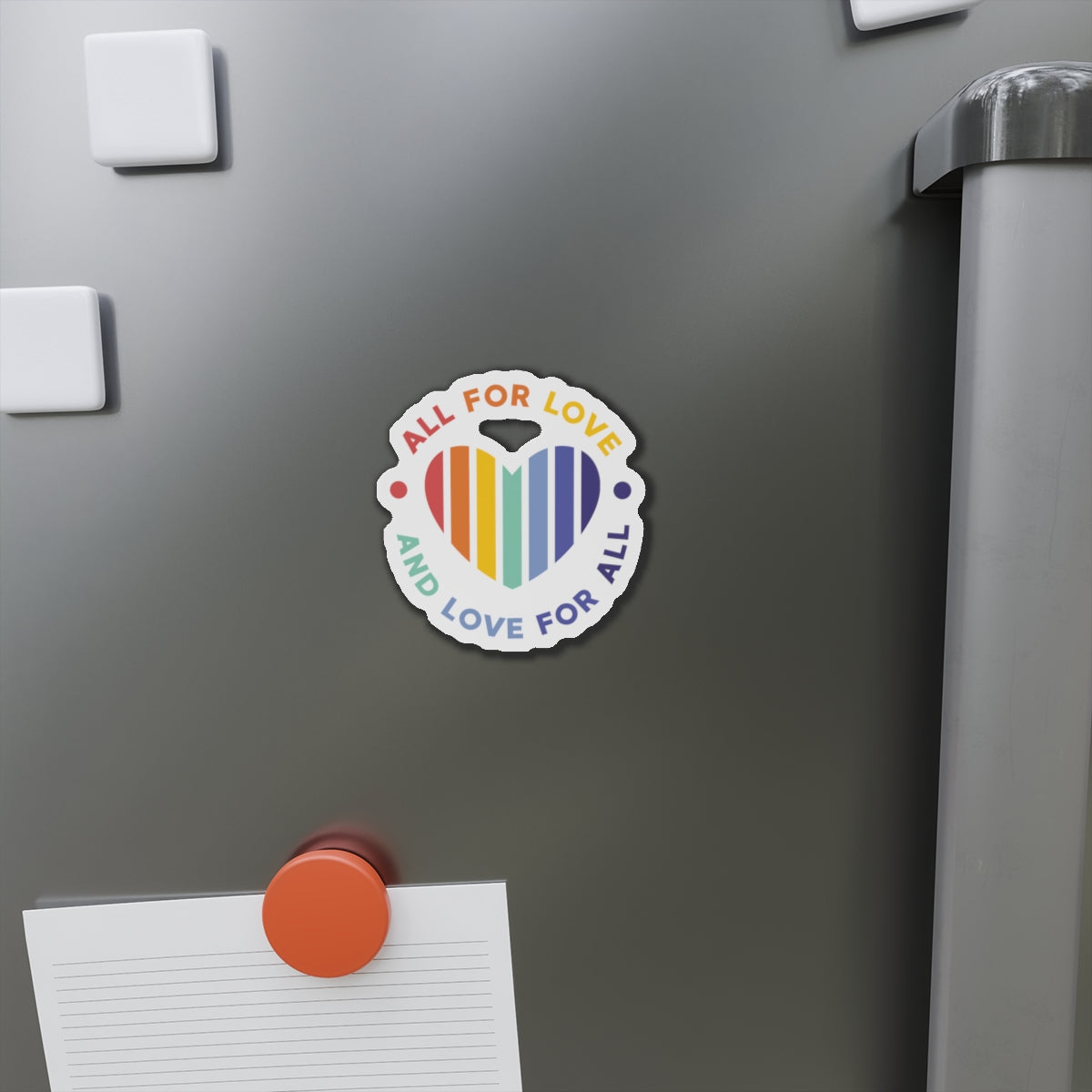 Die-Cut Magnet: All For Love 1